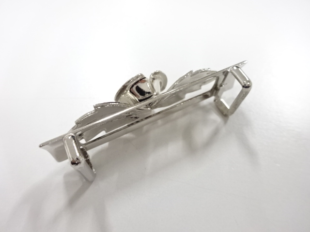  アンティーク　パール　帯留め